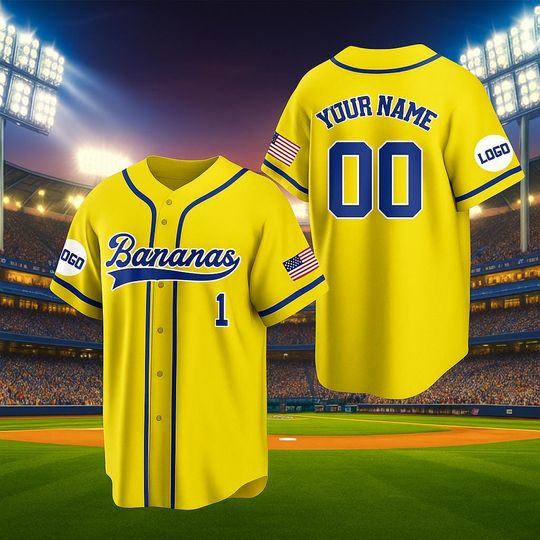 Discover Custom Yellow Baseball Jersey, Personalized Team number logo, Funny Sports Gift, Birthday gifts for men women toddler kids Kj.jackson jersey