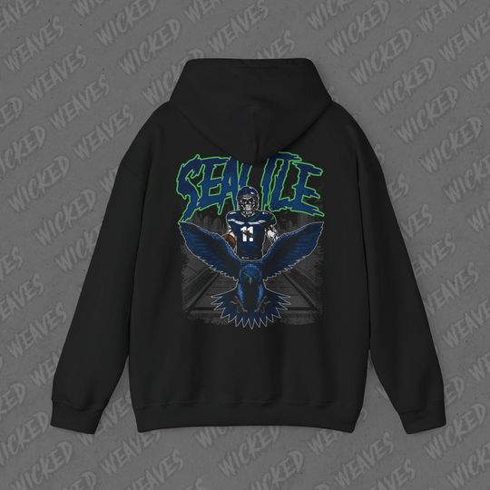 Seattle Football Hoodie, Seahawks Football Hoodie, Seattle Crewneck, Seahawks Football Hoodie, Game Day Shirt, Seahawks Fun Gift