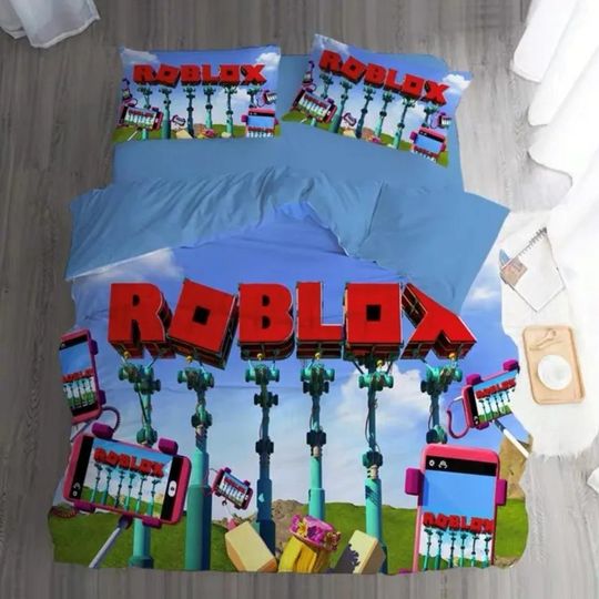 Roblox Themed Cartoon Bedding Set