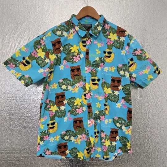 Discover Bob's Burgers Short Sleeve Hawaiian T-Shirt Pineapple