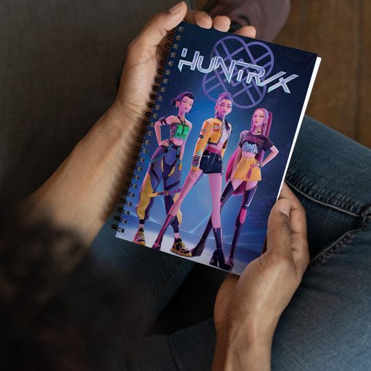 Discover K-pop demon hunters Spiral notebook