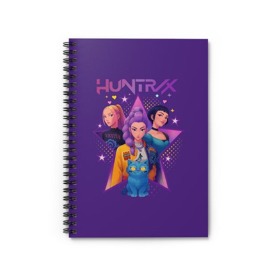 Discover KPop Demon Hunters Spiral Notebook Journal