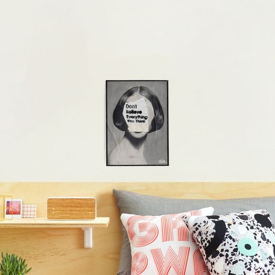 Discover thinker Photographic Print
