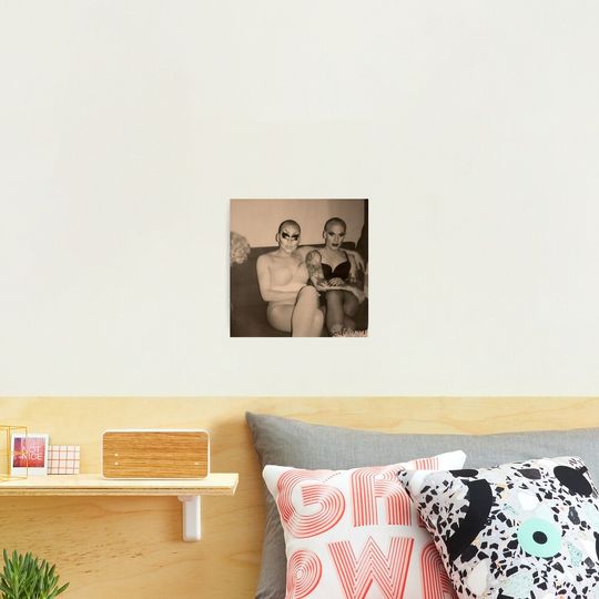 Discover Trixie & Katya - Behind the Scenes Photographic Print