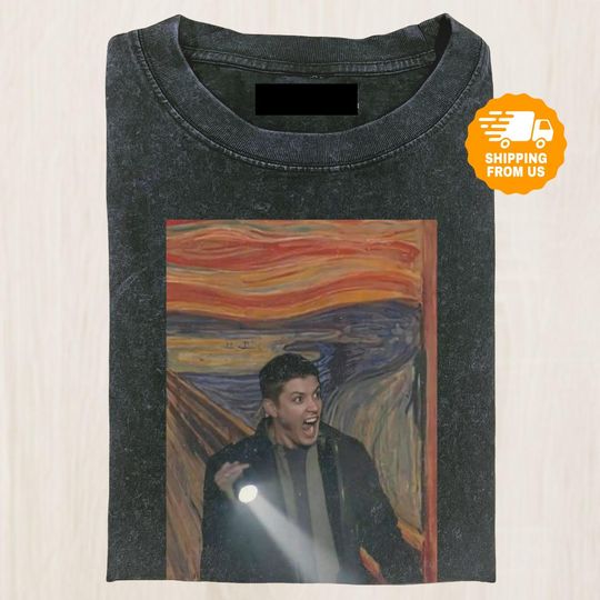Dean Winchester Shirt, Supernatural Tee Shirt, Art Meme Vintage Shirt, Retro Movie Shirt, Halloween Gift For Fan
