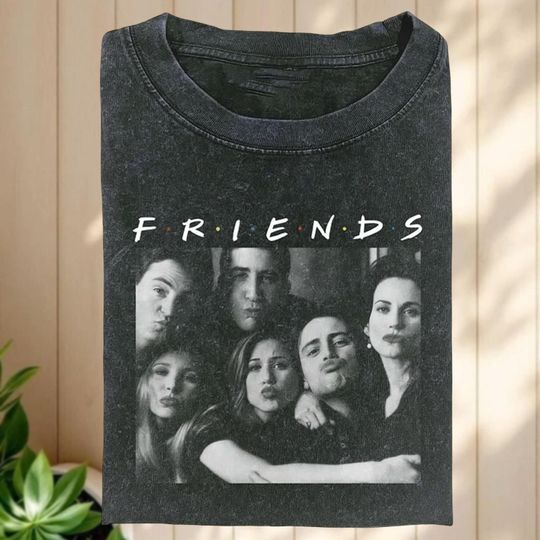 Friends TV Show Shirt, Graphic 90s Sitcom Tee, Unisex Vintage Tee, Gift for Fans