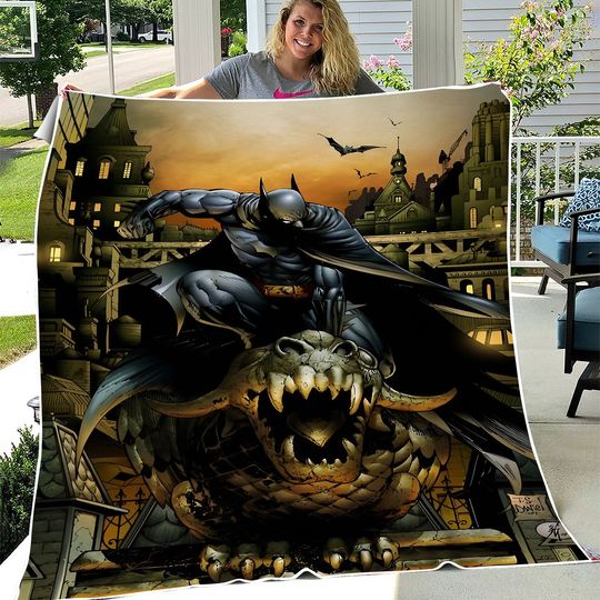 Batman Sherpa Fleece Blanket