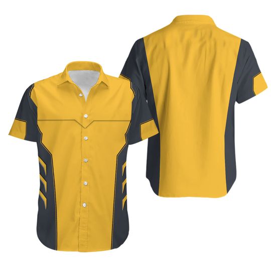 Halloween Wolverine Costume, Wolverine Hawaiian Shirt, Logan Men's Shorts, X-Men Superheroes Button Up Shirt, Deadpool And Wolverine