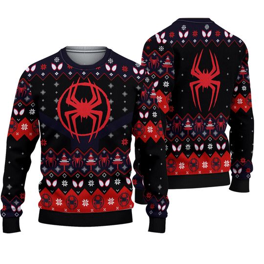Miles Morales Spider Man Ugly Sweater, Spider-Man Across The Spider Verse Shirt