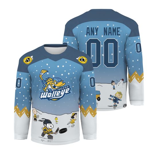 Personalized Toledo Walleye Limited Edition Hockey Jersey 3D All Printed