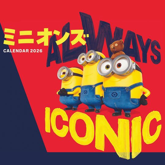Minions Wall Calendar 2026