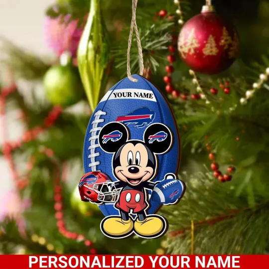 Discover Personalized Buffalo Team Billss Sport Christmas Ornament, For Football Fan