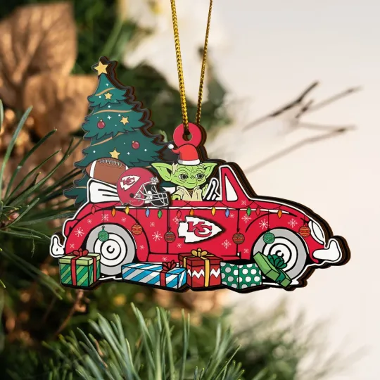Discover Personalized Kansas City Team Chiefss Sport Christmas Ornament, For Football Fan