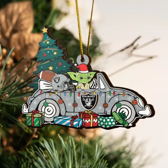 Discover Personalized Las Vegas Team Raiderss Sport Christmas Ornament,For Football Fa