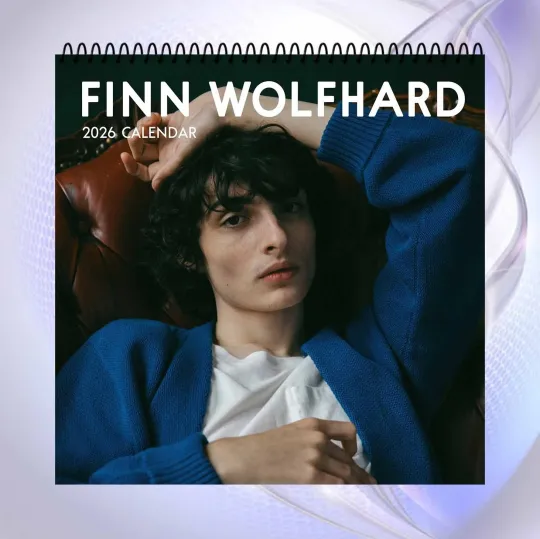 Finn Wolfhard 2026 Wall Calendar, Indie Star Vertical Calendar, Cool Fan