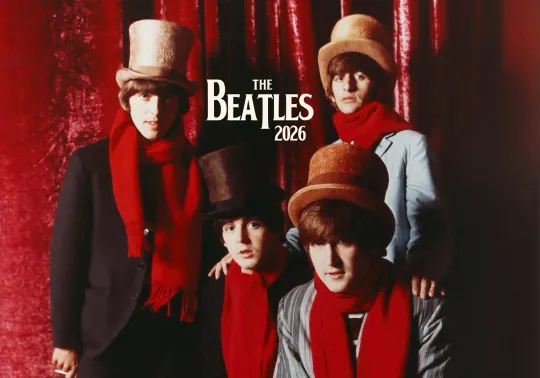 2026 Vertical Wall Calendar The Beatles Vintage Music Photo Posters