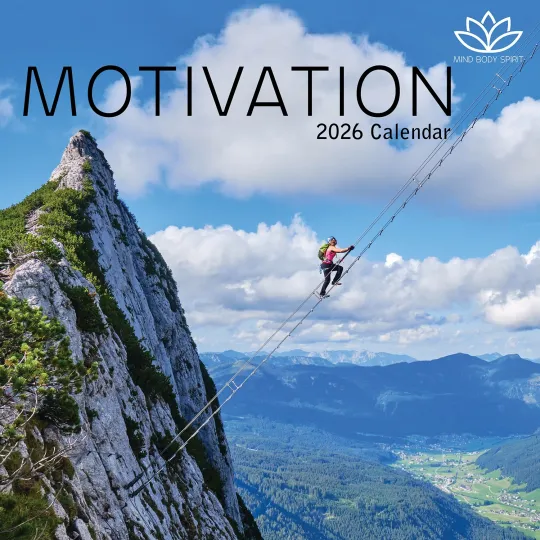 Discover Motivation - 2026 Square Wall Calendar 16 Months Planner Christmas New Year Gift