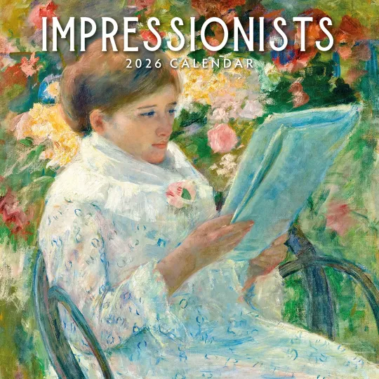 Discover Impressionists 2026 Square Wall Calendar 16 Months Arts Premium New Year Planner