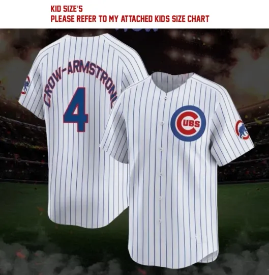 Discover Pete Crow-Armstrong #4 New Hot All Size Baseball Jersey