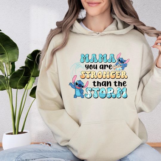 Discover Disney Stitch Mom Hoodie, Stitch Mama Shirt, Disney Trip Mom Sweater, Disney Mom Gift