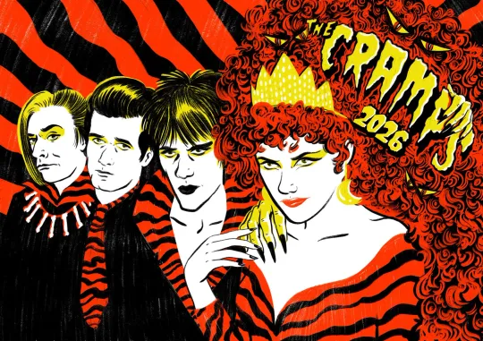 Discover 2026 Wall Calendar Vintage Rock Music Photo Posters The Cramps Vertical Wall Calendar