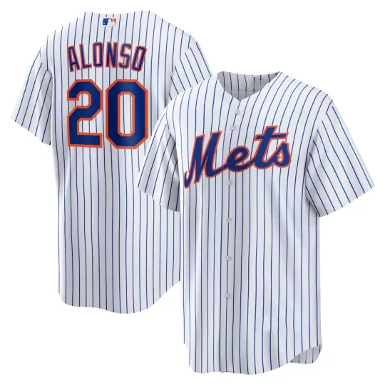 Discover Pete Alonso #20 Baseball Jersey S-5XL