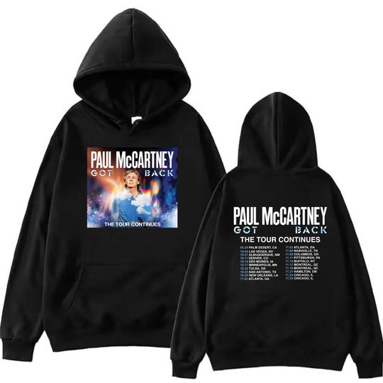 Got Back 2025 Tour T-Shirt: P mccartney Concert Tee