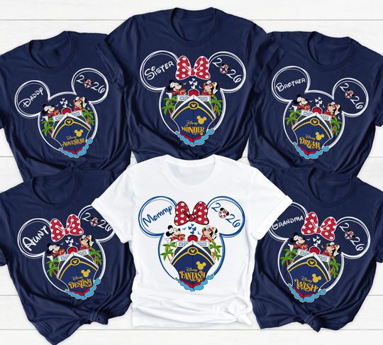 Discover Custom 2026 Disney Cruise Family Matching Shirt, Disney Pirates Shirt, Disney Cruise Trip Shirt, 2026 Disney world Cruise Family Shirts