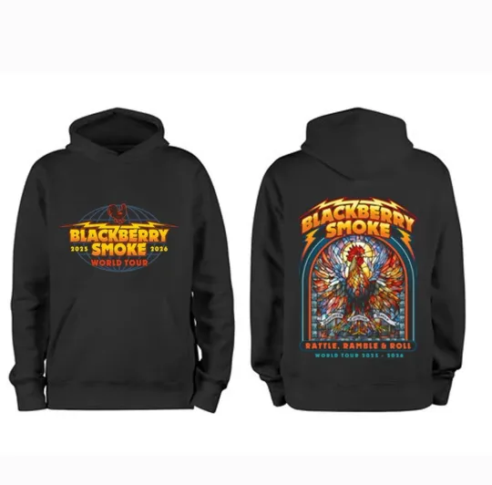 Blackberry Smoke Rattle Ramble And Roll World Tour 2025 2026 Hoodie