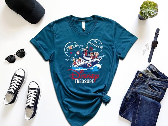 Discover Custom Disney 2026  Treasure Family Vacation Shirt, Disney Cruise Group Shirt, Disney Treasure Shirt, Disney Cruise Crew ,Disneyworld Tee