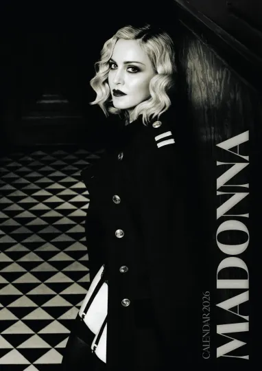 Madonna 2026 Vertical Wall Calendar