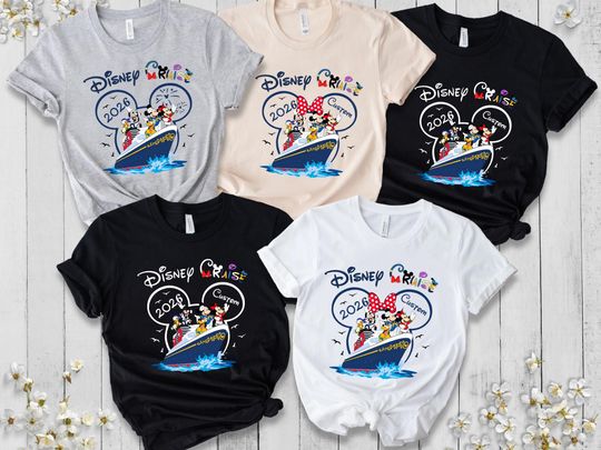 Discover Customize 2026 Disney Cruise Family Matching Shirt, Disney Pirates Shirt, Disney Cruise Trip Shirt, 2026 Disney world Cruise Family Shirts