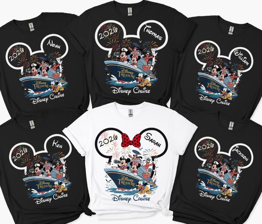 Discover Custom 2026 Disney Cruise Family Matching Shirt, Disney Pirates Shirt, Disney Cruise Trip Shirt, 2026 Disney world Cruise Family Shirts