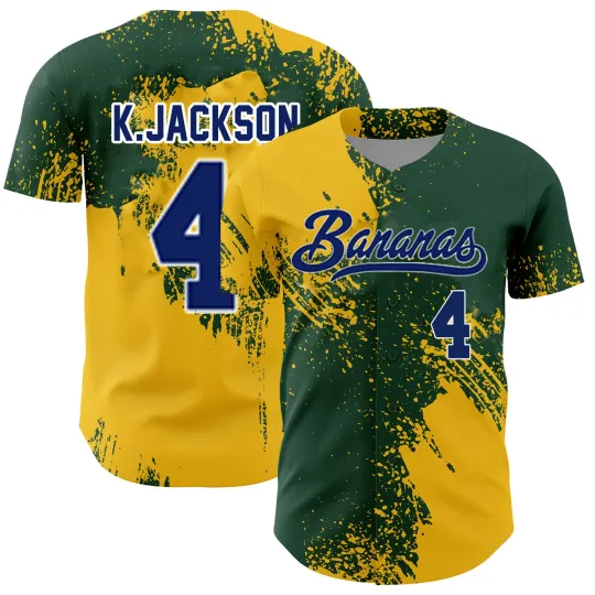 Discover Collection Savannah Bananas #4 Baseball Jersey All size S to 5XL TMB5630