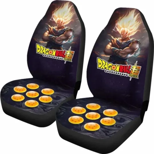 Goku Dragon Ball Anime Car Seat Covers