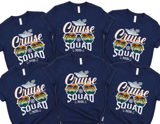 Discover Cruise Trip Matching Shir, Cruise Squad 2025 Shirt, Family Matching Cruise Shirt, Cruise Vocation Shirt, Matching Family Outfits, 400427