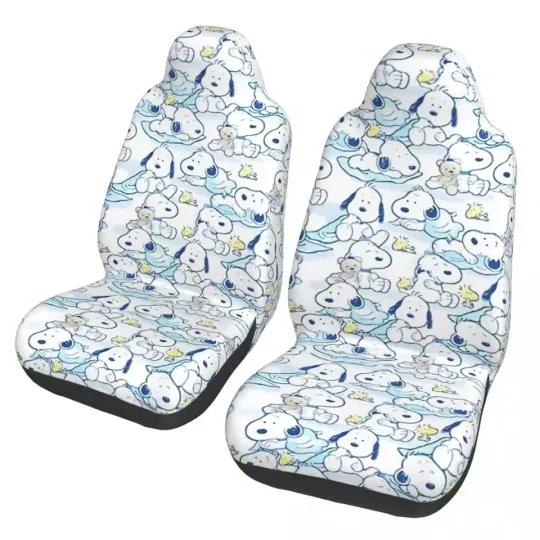 Discover Collaboration Snoopys Universal Car Seat Cover