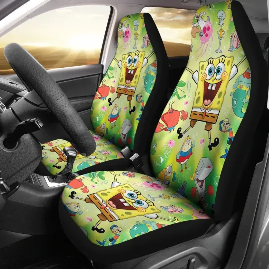 Spongebob Squarepants Car Seat Covers For Fan