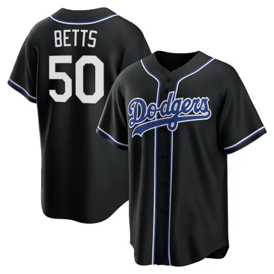 Discover #50 Mookie Betts S-5XL Baseball Jersey Shirt For Fans IN302