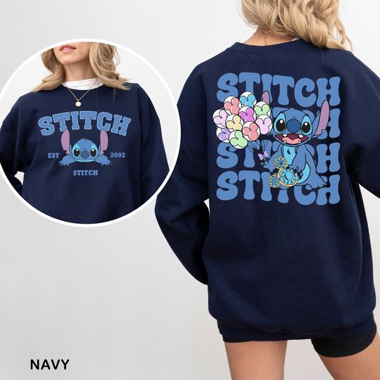Discover Stitch Est 2002 Sweatshirt, Cute Stitch Shirt, Stich Sweatshirt, Disney Trip Shirts, Stitch Family Shirt, Disney Stitch hoodie, 333298