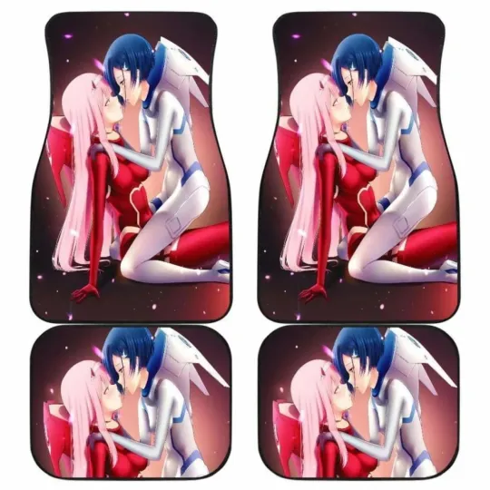 Discover Darling In The Darling in the Franx Kiss Anime Car Floor Mats Universal Fit Valentine Car Acce