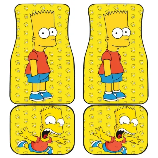 The Simpsons Car Mats for Fan