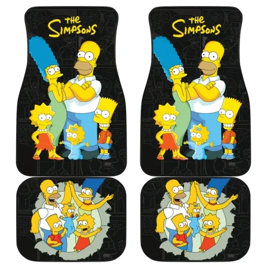 The Simpsons Car Mats for Fan
