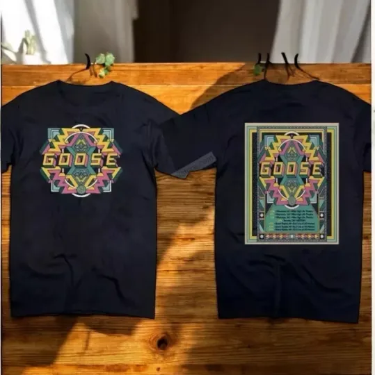 Goose Band Winter Tour 2025 Concert T-Shirt