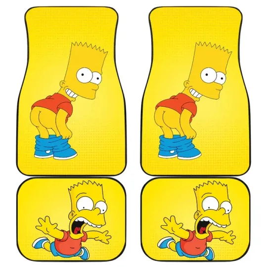 The Simpsons Car Mats For Fans