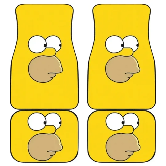 Simpsons Print Car Mats For Fans