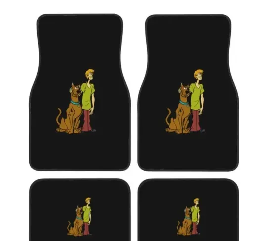 Discover Car Floor Mat Shaggy Rogers And Scooby Auto Floor Carpets