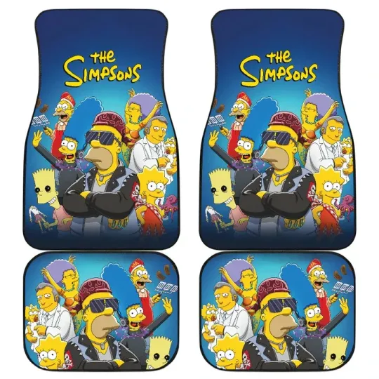Simpsons Car Mats For Fans