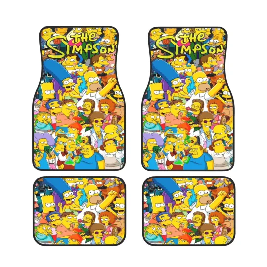 Simpsons Car Mats For Fans