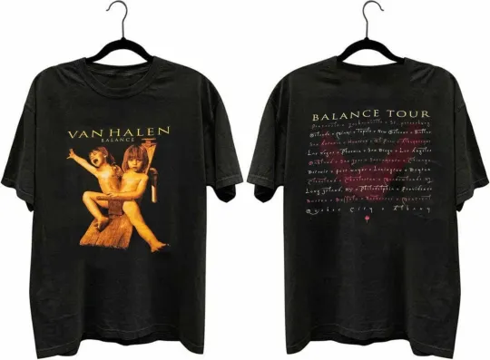 Discover Vintage 1995 van Balance Tour T-Shirt Unisex Fan Gift